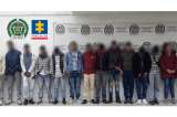 Cayó banda de "Los Felpas", dedicadas a traficar droga en Zipaquirá