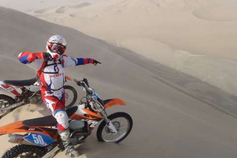 Juan Sebastián Toro, del motociclismo aficionado al Rally Dakar 2013