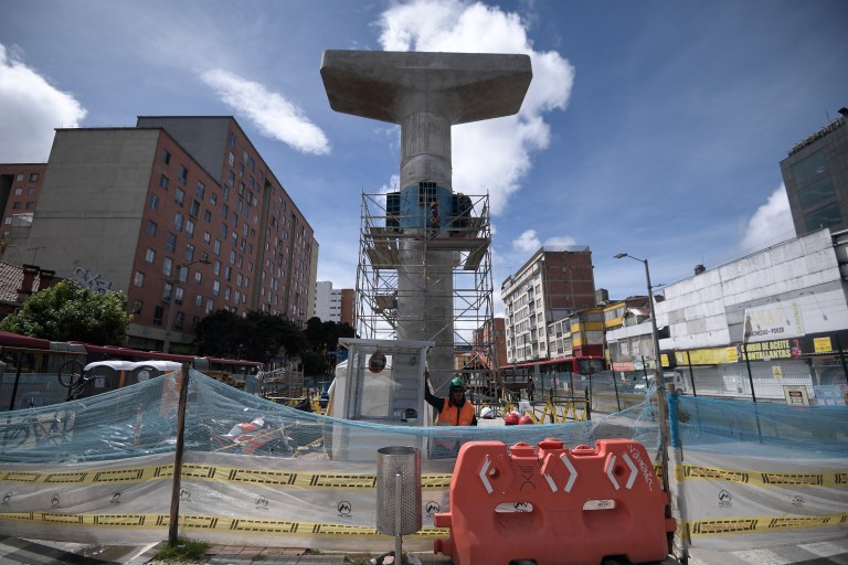 Metro de Bogotá: pese a avances interventor alerta retrasos y accidentes laborales