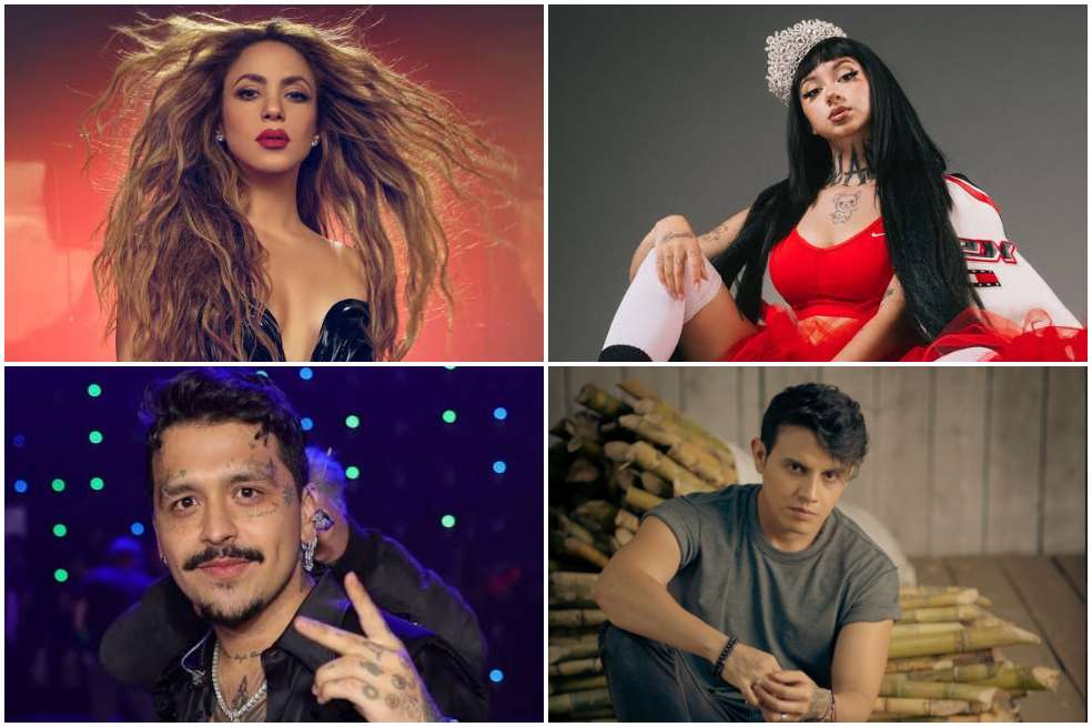 Shakira, Kei Linch, Nodal y Jordan Portilla estrenan música este viernes.