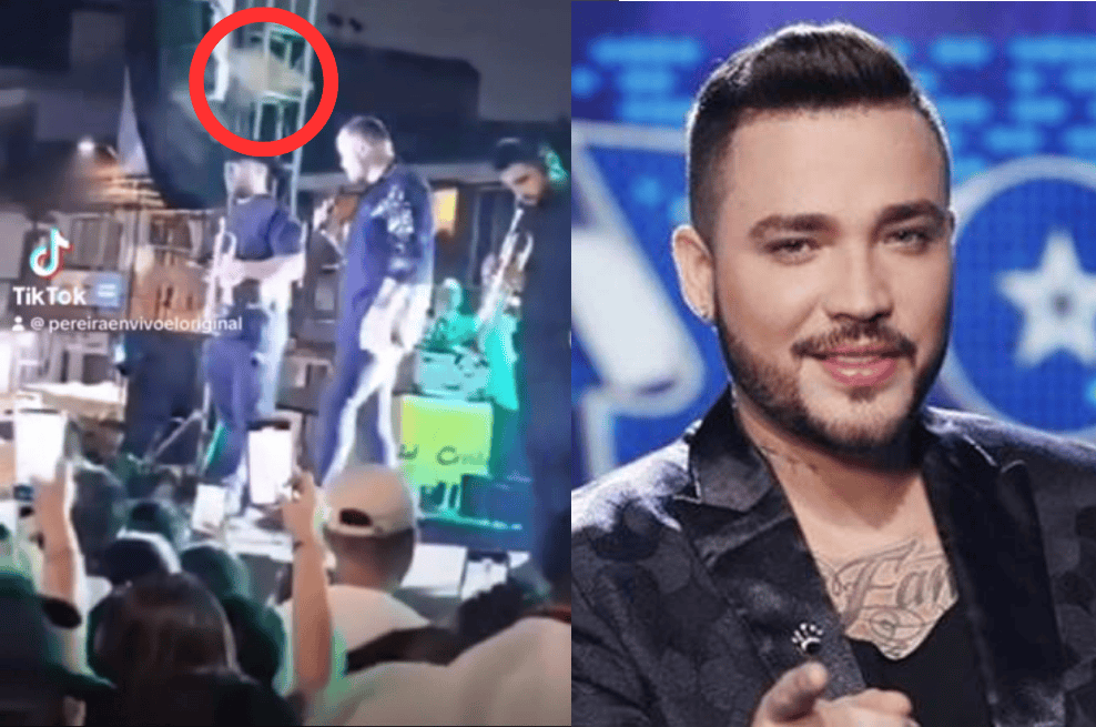 El artista no se ha referido al incidente que lo llevó a detener su presentación.