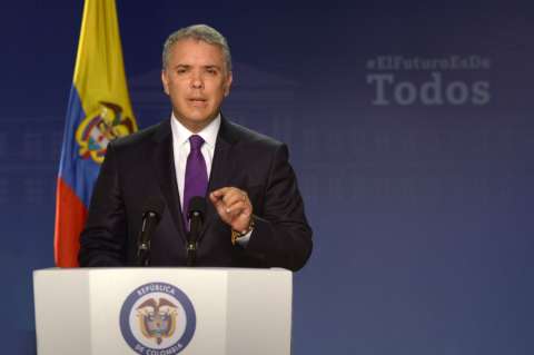 Duque convoca a las fuerzas políticas para promover lucha anticorrupción