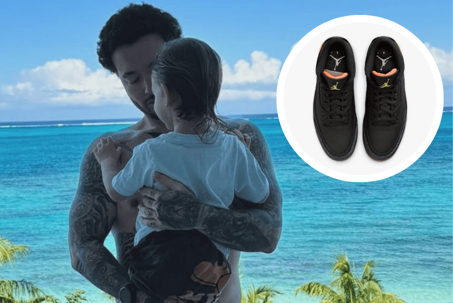 J Balvin y la marca Jordan lanzarán el próximo 22 de mayo su cuarta colaboración, unas zapatillas inspiradas en su hijo Río.