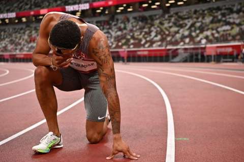 Andre De Grasse, sucesor de Bolt en los 200 metros, le quitó el oro a EE.UU.