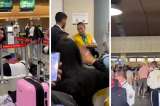 En video: caos en los aeropuertos colombianos por suspensión de vuelos de Viva Air