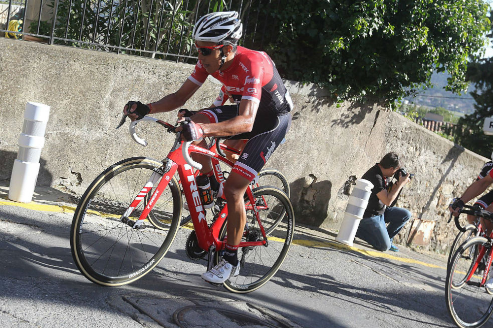 Jarlinson Pantano, ciclista del Trek. / Trek