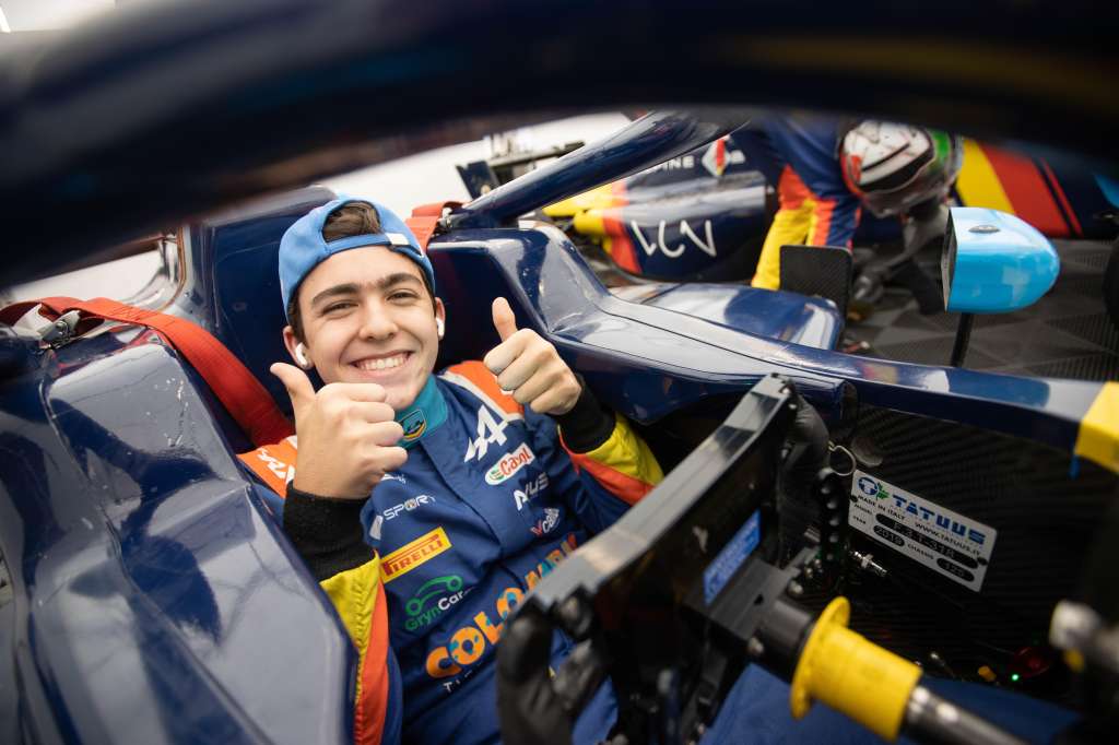 El piloto bogotano Nicolás Baptiste llegó a la Fórmula Regional Europea tras dos temporadas en la F4.
