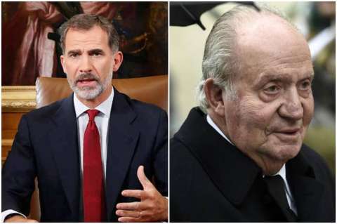 Rey de España renuncia a recibir herencia de su padre Juan Carlos I y le retira asignación
