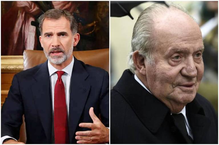 Rey de España renuncia a recibir herencia de su padre Juan Carlos I y le retira asignación