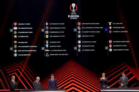 Así quedaron los grupos de la Europa League