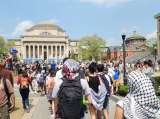 Sigue la tensión en Columbia: estudiantes desafían autoridades y mantienen protestas