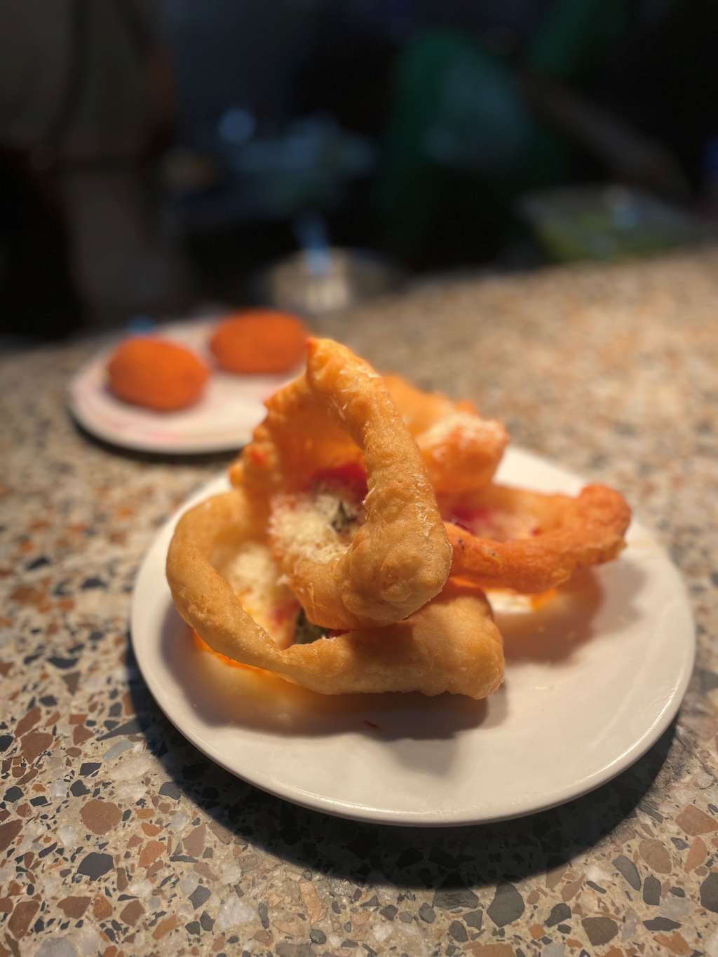 Pizza frita
