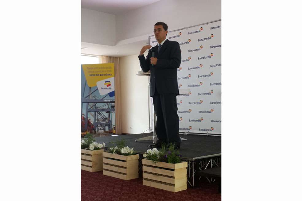 Carlos R. Yepes, presidente de Bancolombia, presentó a los accionistas los resultados del grupo en 2013. / Edwin Bohórquez