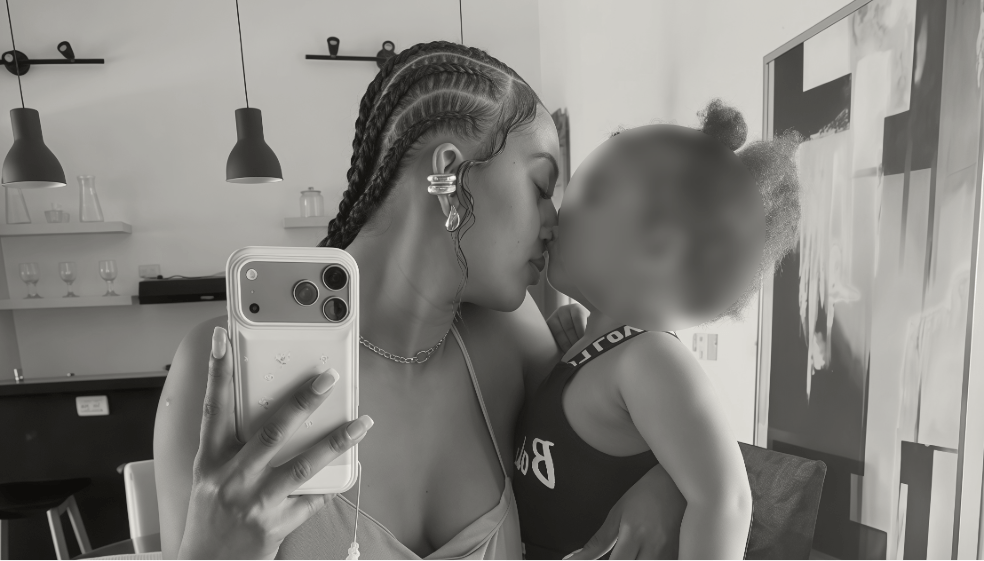 La influenciadora dominicana Guillersis Claudio, conocida en redes sociales como La Reina del Swing.