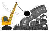 Demolición y reconstrucción