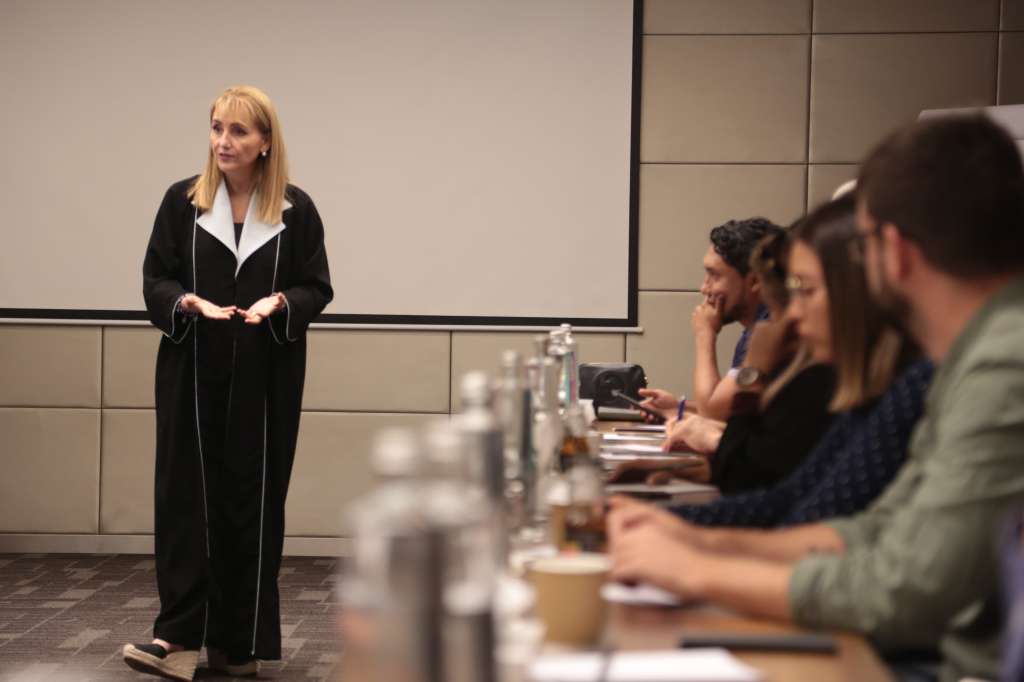 Gloria Guevara Manzo, asesora en jefe del ministro de Turismo de Arabia Saudita