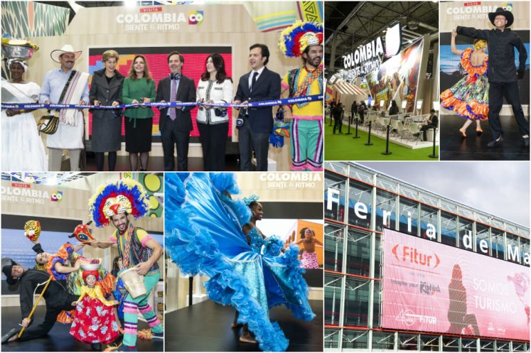 En fotos: Colombia lleva un festival de ritmos a Fitur 2020