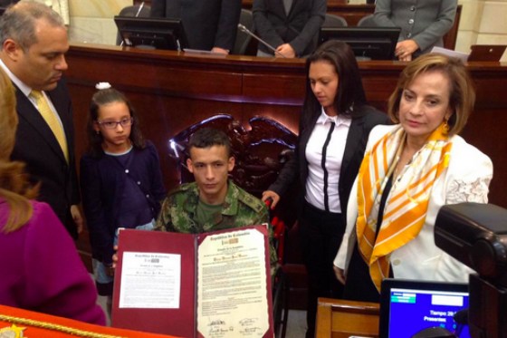 «Vamos a seguir luchando sin importar las consecuencias»: cabo Edward Ávila