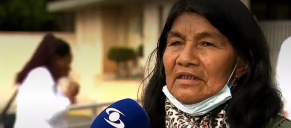 María Fátima, abuela de niños rescatados