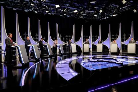Así se vivió el debate presidencial en Brasil, a 11 días de las elecciones