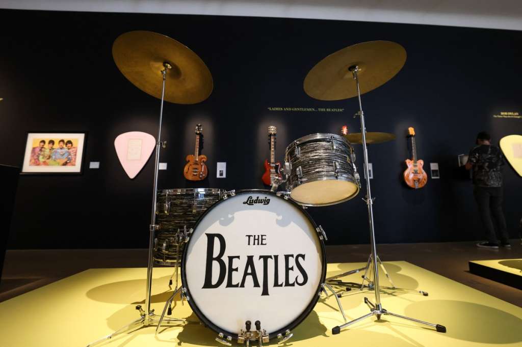 La subasta tendrá el tambor con el logo estampado que anunció a Estados Unidos la llegada de The Beatles, cuando los Fab Four se presentaron en "The Ed Sullivan Show".