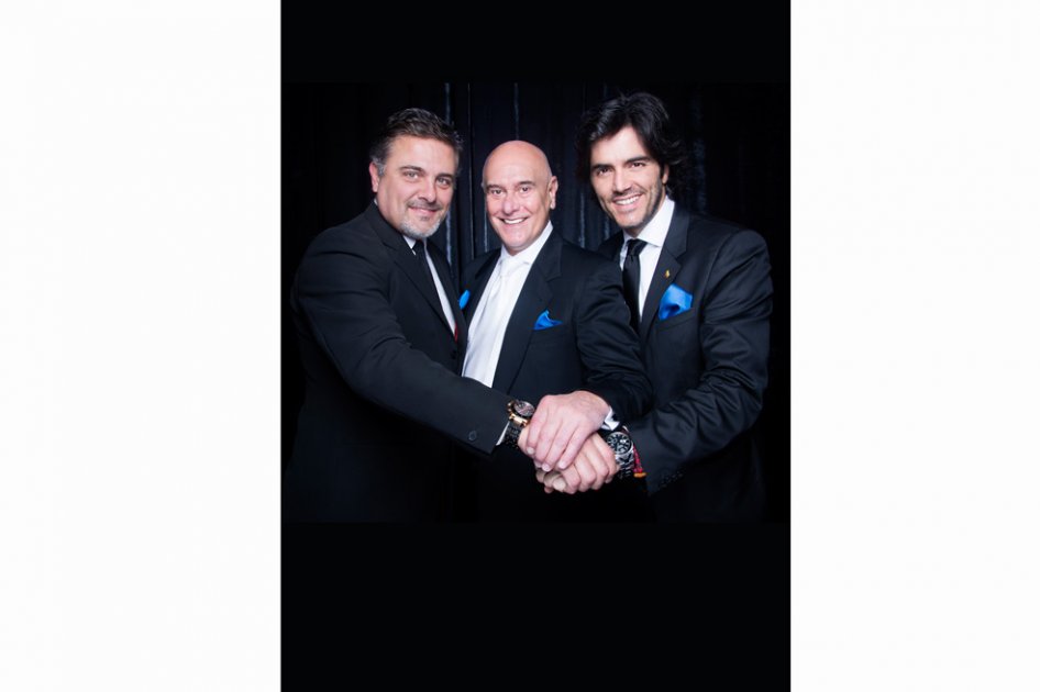 Hace cuatro años Marcelo Dos Santos, Jorge Cao y Ernesto Calzadilla  pensaron en crear la Fundación Arte and Friends. / Fotos: Cortesía Teatro Belarte